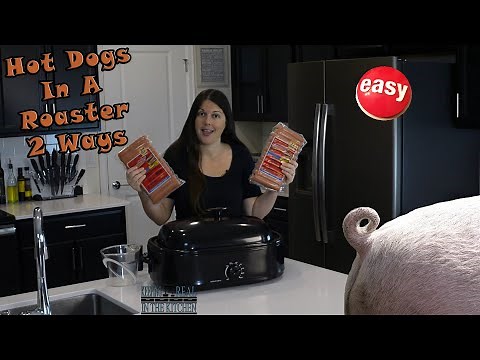 Two Ways How To Cook Hot Dogs In An Electric Roaster Oven! Episode 139