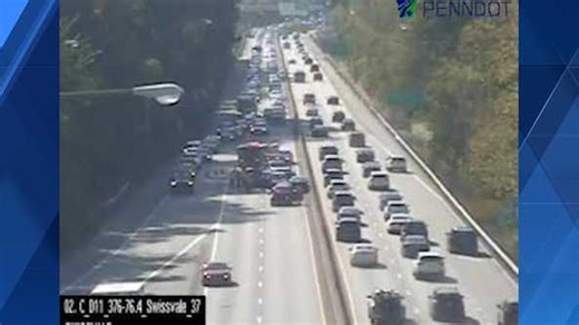 Lanes reopened along part of I-376 after multi-vehicle crash