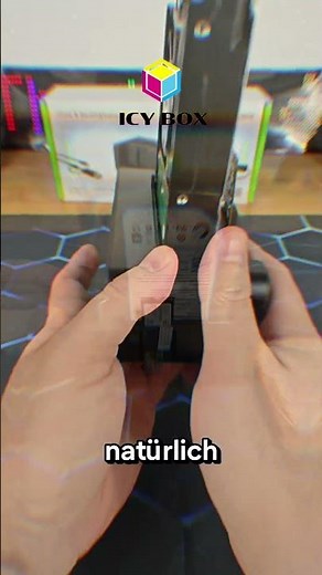 ICY BOX HDD / M.2 NVMe SSD Docking Station #ssd #festplatte