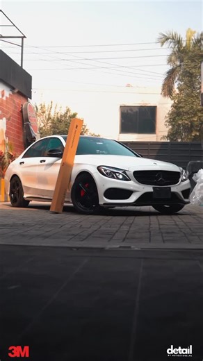Detail by Autostore.pk | Mercedes C180 | 3M™ Series 50 Gloss PPF Peel-able PPS Chrome Delete | Authorised Applicators Mercedes C180 protected with 3M™ Series 50... | Instagram