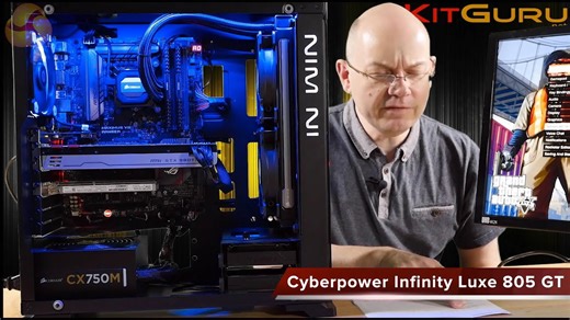 Cyberpower Infinity Luxe 805 GT system review