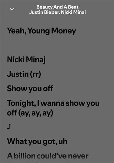 Beauty and a Beat by Justin Bieber Lyrics