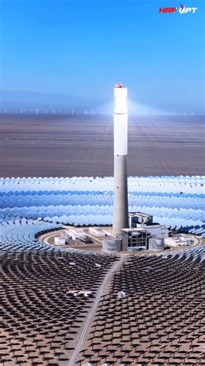 China's Solar Tower Can Generate Electricity Even at Night! 😱