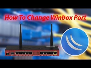 How to change the Winbox port 8291?(MikroTik)
