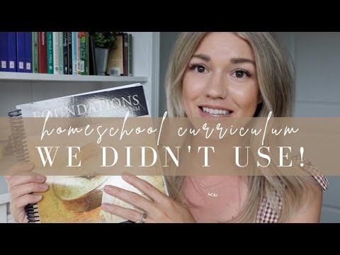 2021-2022 Homeschool Curriculum I Didn't Use!