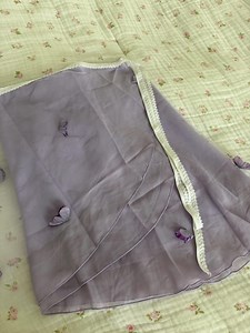 Purple Butterfly Ballet Wrap Skirt | Double Layer Tulle Ballet Skirt | Romantic Balletcore Wrap Skirt | Dance Skirt for Class & Rehearsal - Etsy