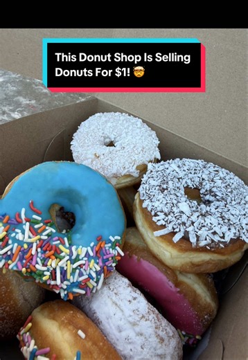 By popular request, we went to check out this old school donut shop that is selling donuts for ONLY $1! 📍Shaikh’s Place 1503 Avenue U, Brooklyn, NY #brooklyn #donuts #donut #donutshop #dessert