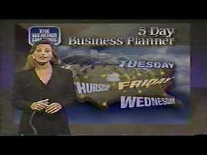 Wayback Playback of 1994 - Weatherstar 4000 and 3000 clips