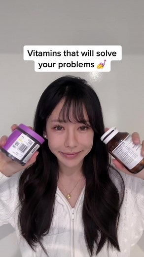 These vitamins are super important for healthier hair, skin and wellbeing ✨ if you’re not getting them in your diet, make sure you’re getting them through supplements! #vitamins #selfcare #girltips