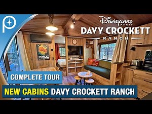 🆕 Complete tour NEW CABINS at Disney Davy Crockett Ranch at Disneyland Paris 2025