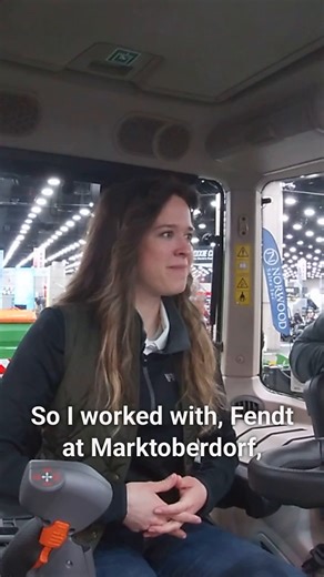 5.9K views · 63 reactions | We celebrate #WomenInAg during #NationalWomensMonth! Meet Isabelle Platt, who helped develop ErgoSteer on the Fendt tractor and is visiting North American farms to learn in the field! | Fendt | Facebook