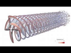 Propeller - Meshless large eddy simulation