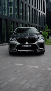 BMW X6M F96 with body kit and custom forged rims of 23 inches by Larte Design #bmwm #mpower #x6facelift #bmwx6xdrive | Larte Design USA