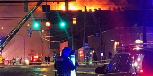 Cleveland Heights mayor urges people to support Cedar-Lee businesses after massive construction site fire