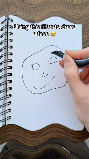 USING FILTER TO DRAW A FACE😇