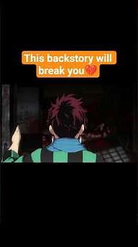 Tanjiro’s Story Will Break You💔 Demon Slayer Backstory Explained #demonslayer #anime #shorts
