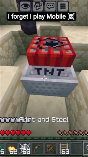 minecraft croosbow cart practice#minecraft#virl#gaming#practice