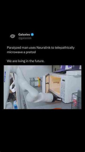 Neuralink allows paralyzed man to cook a pretzel using just his mind