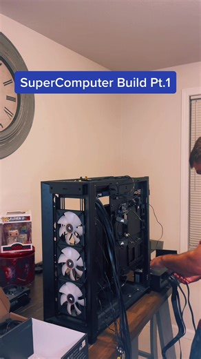Pt.1 #pcbuild #3090ti #supercomputer #pcgaming #techtok #computerbuilding #fyp #foryoupage #PC #cosair #graphiccards #computerparts