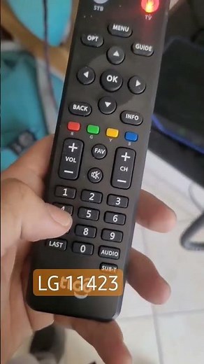 COMO configurar control remoto de #tigo a tv #lg fácil y rápido código 11423