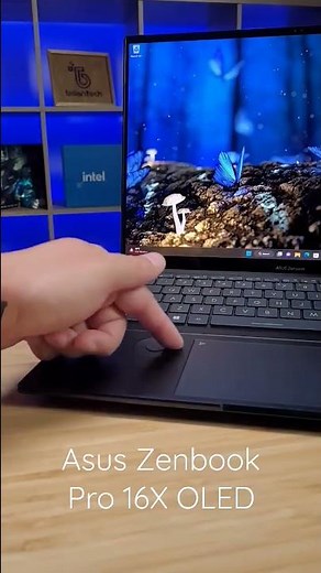 Asus Dial on Asus Zenbook Pro 16X OLED