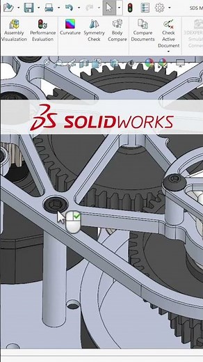 Turn Imported STEP Files Into Editable SOLIDWORKS Parts 🤯 #shorts
