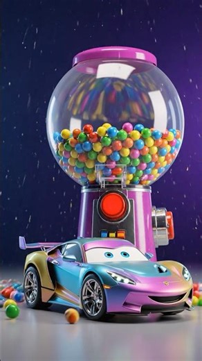 Robot Car Ne Candy Machine Overload Kar Di 😳🍭🚗 #shorts #robot #car #candy