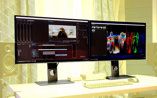 【官方双语】每一根毛都看得清清楚楚！双8K显示器工作站 #linus谈科技