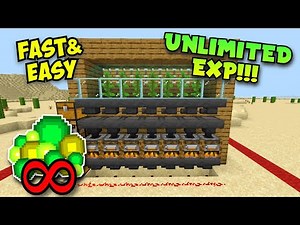 [NEW & WORKING] EASY 1.17 XP FARM TUTORIAL in Minecraft Bedrock