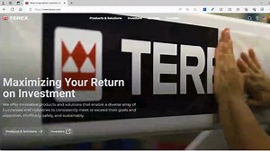 2.5K views · 23 reactions | We've just launched our brand new website at Terex.com! Explore a fresh design, enhanced navigation, and the latest updates on our product innovations, growth, sustainability, inclusive culture, and so much more. Visit https://www.terex.com today. | Terex Corporation | Facebook