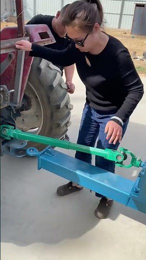 How Tractor PTO Shaft Works | Farming Machine Mechanism #ptoshaft #explore #viralshorts