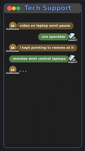 Customer Tried To Pause Video With Remote Control TV #SupportComedyMoment