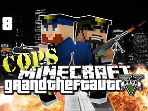 Minecraft Grand Theft Auto Mod 8 - UNDERGROUND DOUGHNUT SHOP (GTA 5)