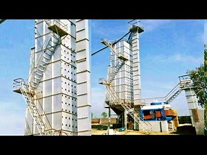 Automatic Grain paddy rice dryer machine || paddy dryer || paddy dryer technology