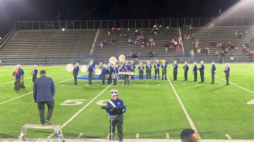 They did amazing. So proud of this middle school band. #middleschool #marchingband #halftime #band #fyp