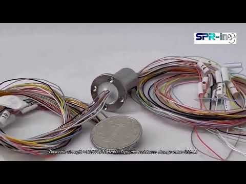 custom industrial hybrid slip ring long life fast speed fibre optic rotary joint