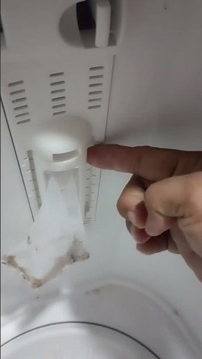 how to remove lint collector of sharp washing machine