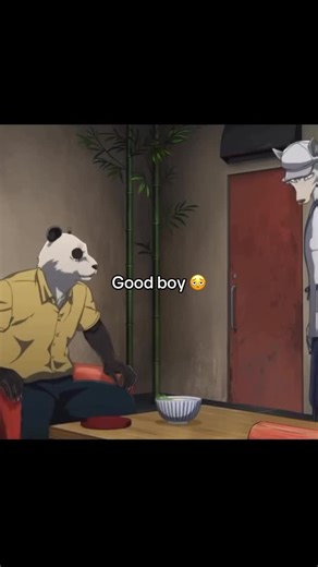 Sleezy on Instagram: "He’s still recovering ❤️‍🩹 #legoshi #beastars #panda #wolf #gohin"