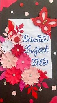 Science project file for class 9 #improvement in food resources #topic #students #study #material