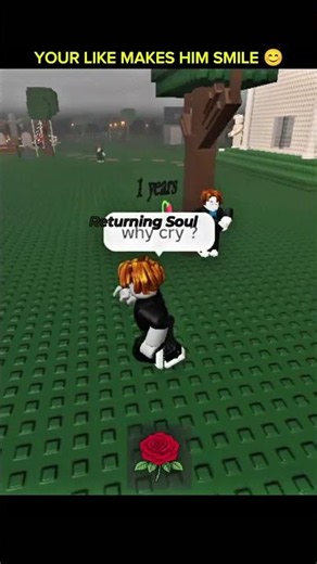 😢 I Found a Crying Bacon Alone Under a Tree in Roblox... 💔#roblox