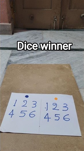 🎲Dice winner 🔵 are 🟠 #shorts #trending #dice #strangerthings #Prasademmaji #indoorgames #gameplay