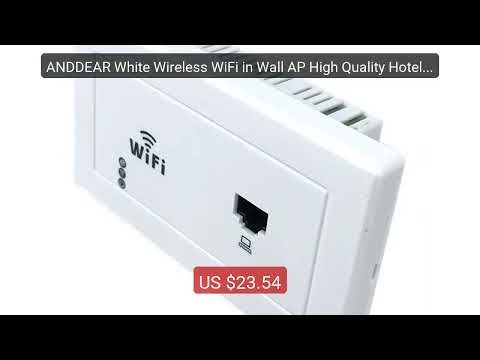 ANDDEAR White Wireless WiFi in Wall AP High Quality Hotel Rooms Wi... — Best Deal 2026 | Shop Now!