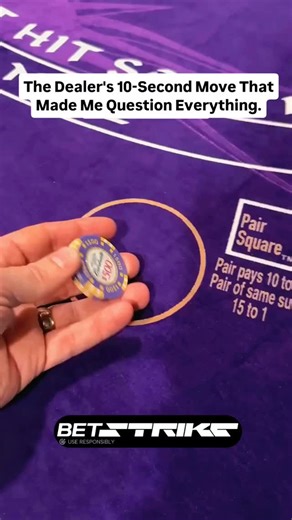 High Stakes Strat on Instagram: "That instant panic when you’re sitting on a 20 and the dealer is slowly turning over the hidden card. It’s a full emotional breakdown in slow motion. This is more than luck; it's a test of nerve. Watch the dealer's face—you can see the moment they know they have you beat (or not). If you love the adrenaline, hit 'Follow' and turn on notifications. You won't want to miss our next table. What's your worst dealer story? Tell us! 👇 ​#BlackjackDrama #CasinoVlog #High