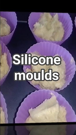 How to use silicone cupcake moulds #bakingtutorial
