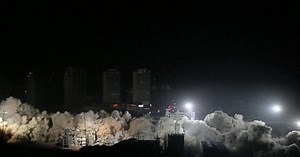 Watch: 19 buildings demolished at once