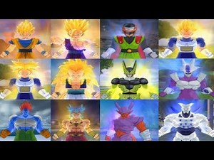 Dragon Ball Z Budokai Tenkaichi 2 Transformations