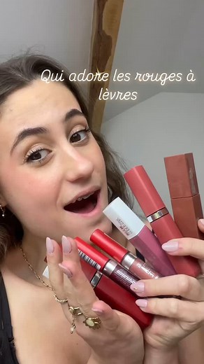 Qui adore les rouges à lèvres ? ✨ #rougealevre | Ines Amblard