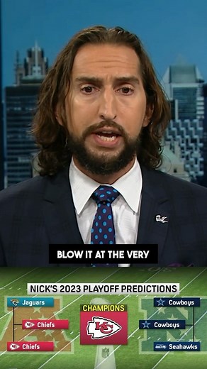 44K views · 1.4K reactions | @getnickwright’s 2023-24 NFL Playoff predictions  | First Things First on FS1 | Facebook