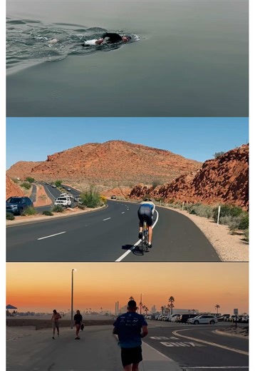 Swim bike run forever 🏊🏼🚴🏼🏃🏻 #ironman #ironman703 #run #swim #endurancetraining