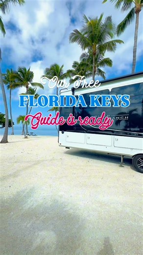 🎣Reel RV Wives | RV Travel + Bass Fishing on Instagram: "Whew! We got to our next spot and are trying to respond to all your messages and requests 🤩 Here is a free guide to our Florida Keys RV trip and what we loved and what we will so differently next time 🌴 On FB, this is clickable: https://vipelnk.com/RVkeys On IG, look at our story for a clickable link since IG doesn’t allow in caption ❤️🌴 See you in the Keys ☀️👙🍹 #rvtravel #rvliving #rvlife #floridakeys"